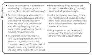A recipe for strawberry pie. Click to download a PDF.